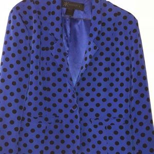 Kim Kardashian Polka dot blazer